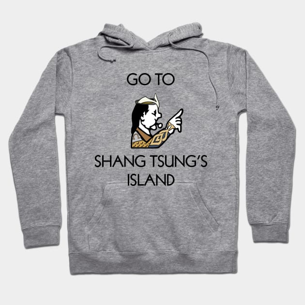 Go to Shang Tsung's Island Hoodie by Jawes